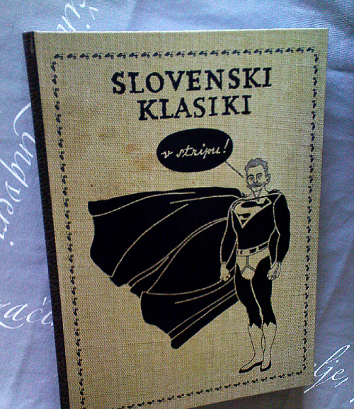 Slovenski klasiki (v stripu), a front cover